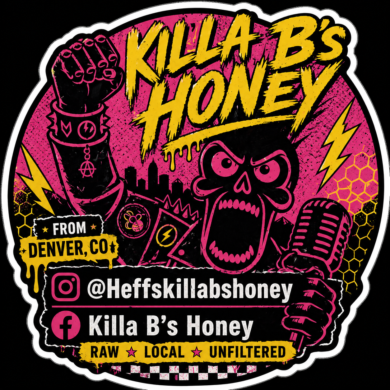 Heff's Killa Bee's Wildflower Honey