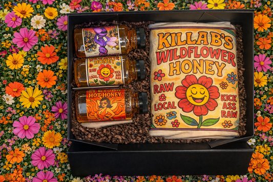 Heff's Killa Bees Assortment Honey Box & T-shirt