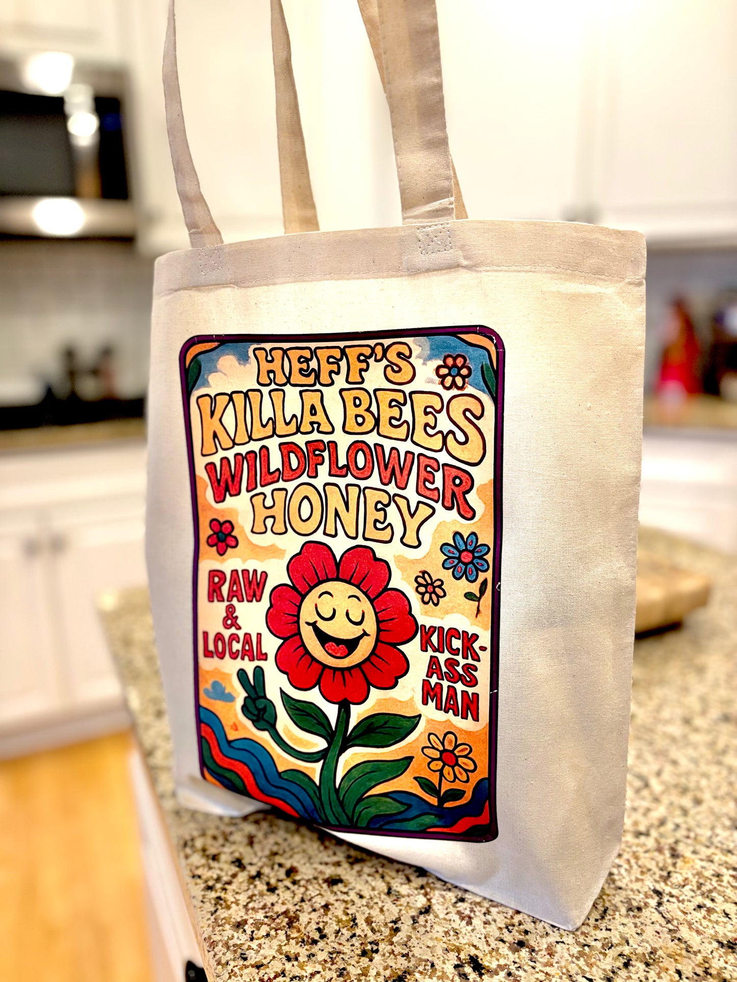 Killa Bees Honey Tote Bags